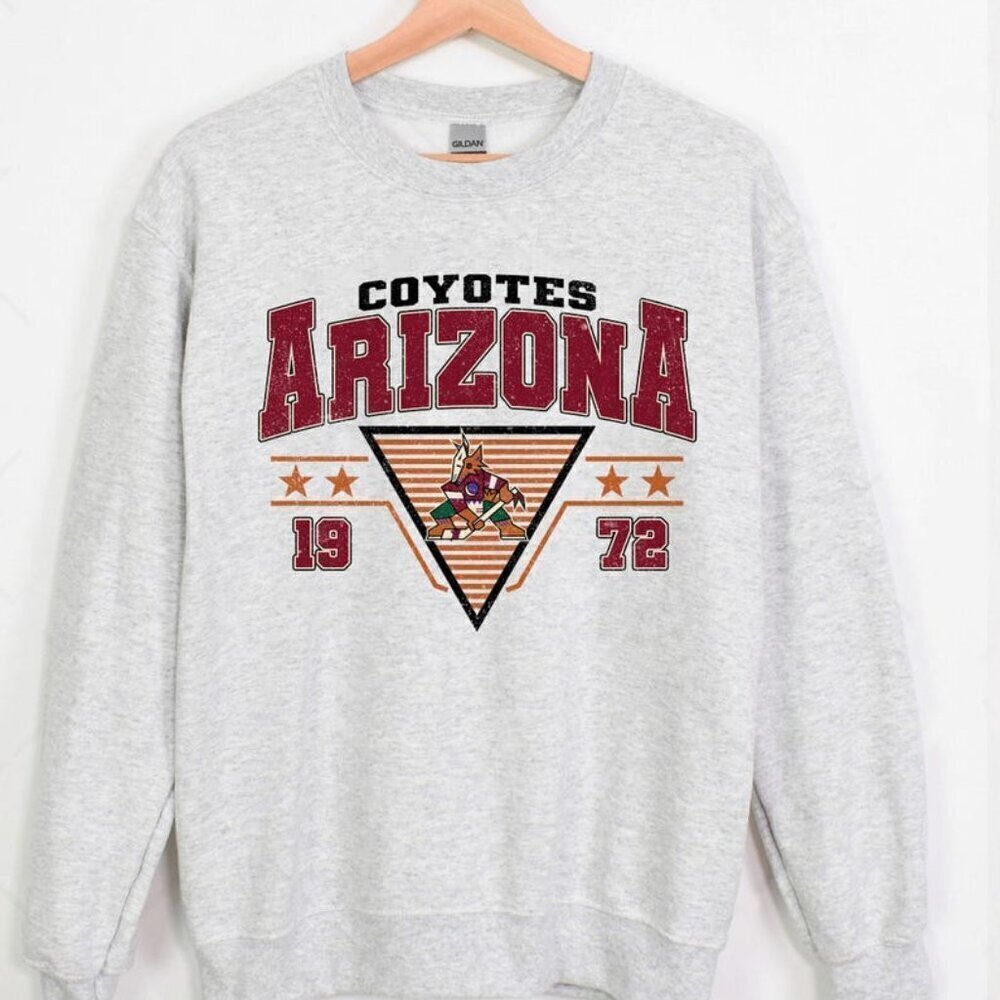 Arizona Coyotes Hockey 1972 Retro Fan Gift Sweatshirt